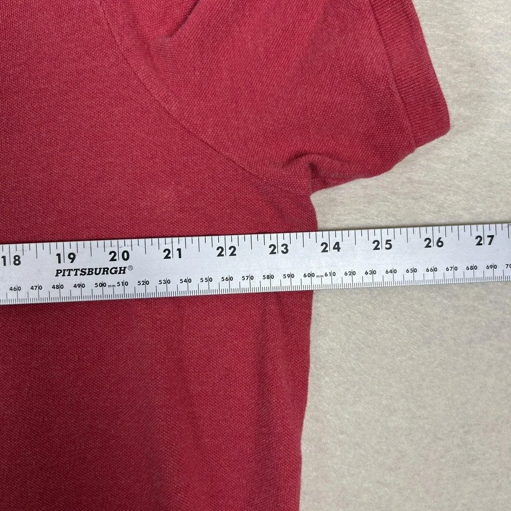 Polo Ralph Lauren Polo Shirt Mens XL Red Classic Fit Embroidered Pony Logo Pique